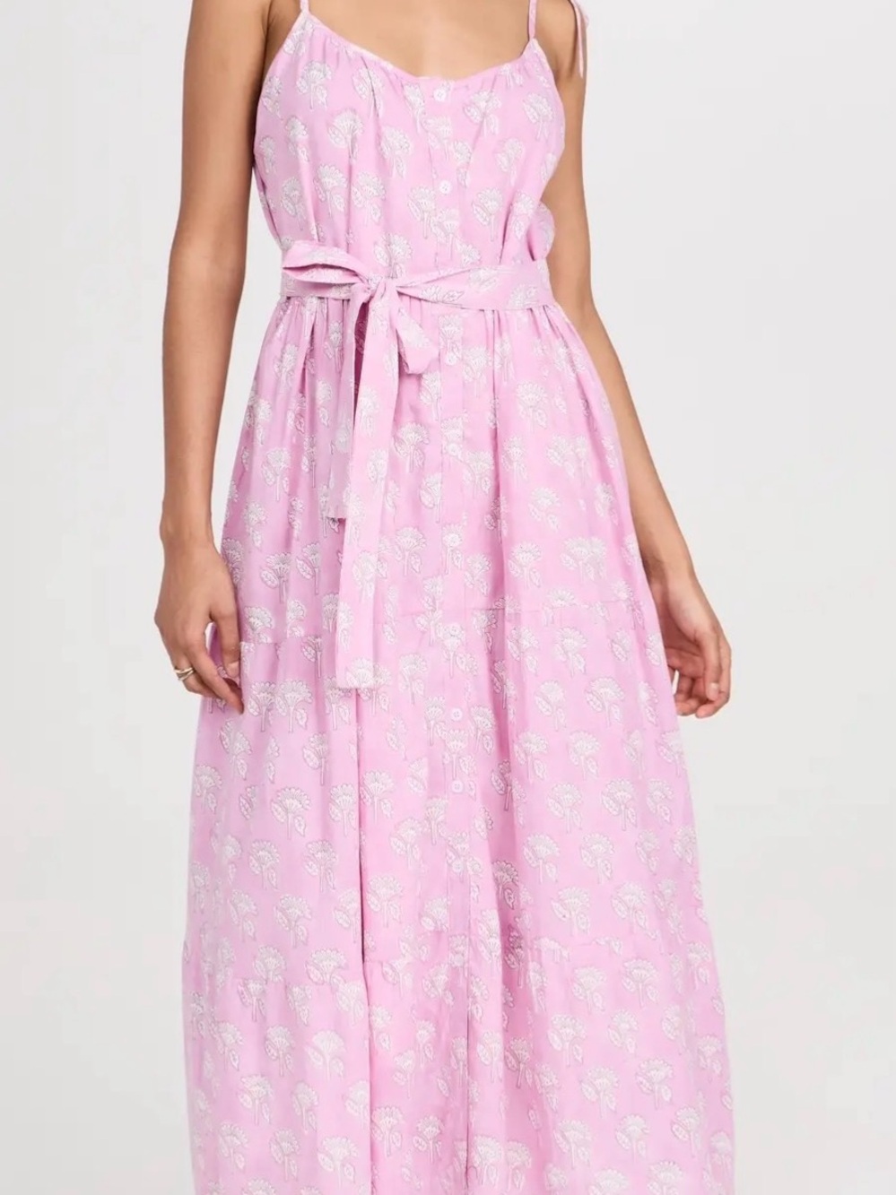 Marea Belted Siesta Maxi Dress